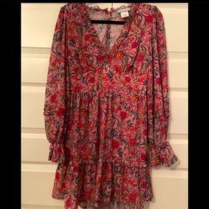 Flying Tomato Long Sleeve Floral Dress *LIKE NEW*